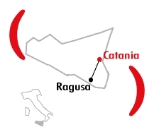 Mappa Centro Operativo di Catania