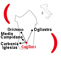 Mappa Centro Operativo di Cagliari