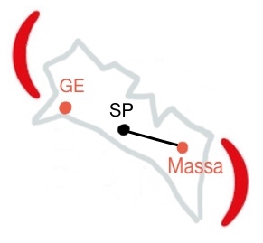 Operative Center - Massa Carrara - Map