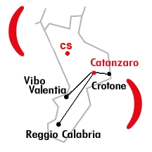 Mappa Filiale di Catanzaro