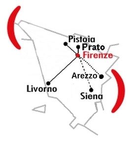 Mappa Filiale di Firenze
