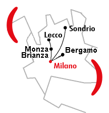 Mappa Filiale di Milano